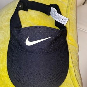 Nike aerobill running unisex visor hat dri-fit breathable EUC washable